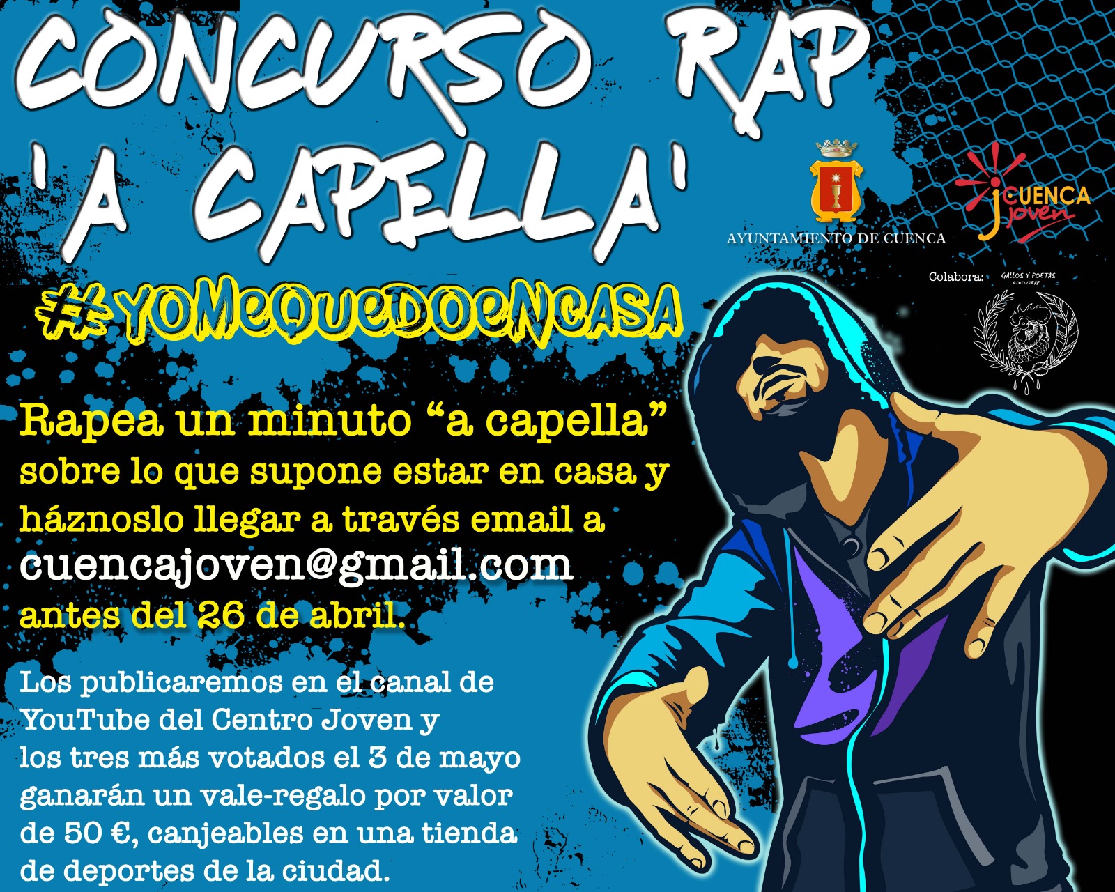 Consurso de  Rap "A Caoella" @yomequedoencasa